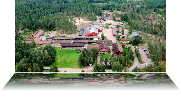Flygfoto �lvdalens utbildningscentrum